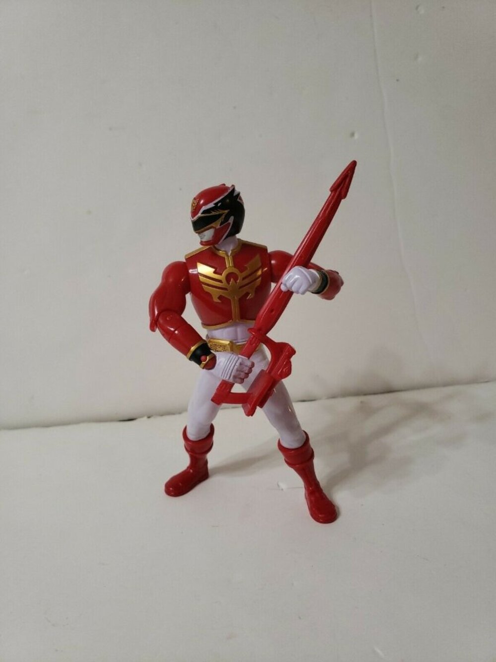 Bandai Might Morphin Power Rangers Megaforce Battle Morphin Red Ranger 6" 2012